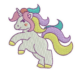 Diseño Para Bordado Unicornio 6