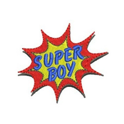 Matriz De Bordado Super Boy