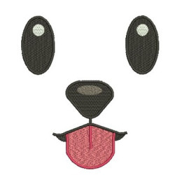 Embroidery Design Face Dog 3
