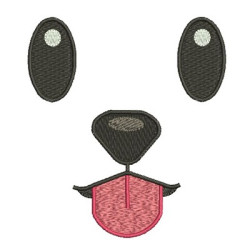 Embroidery Design Face Dog 4