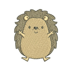 Embroidery Design Porcupine Baby 2