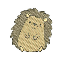 Embroidery Design Porcupine Baby 3