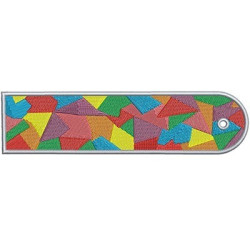 Diseño Para Bordado Página Marcador De Mosaico