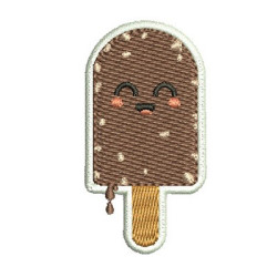 Diseño Para Bordado Helado Cute Patch 5