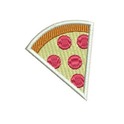 Matriz De Bordado Pizza Patch