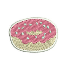 Matriz De Bordado Donuts Patch