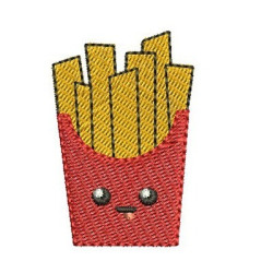 Diseño Para Bordado Chips Cute