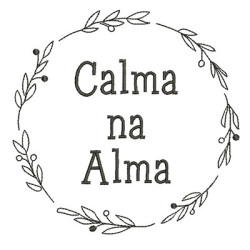 Matriz De Bordado Calma Na Alma