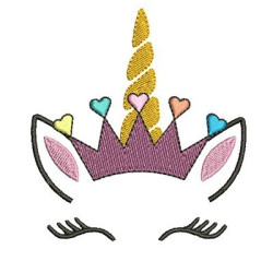 Diseño Para Bordado Unicorno 14