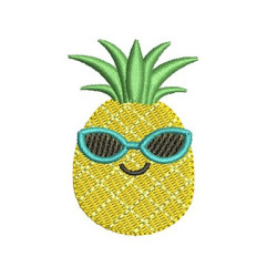 Diseño Para Bordado Ananas Cute