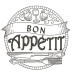 Bon Appétit Chalkboard