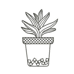 Embroidery Design Cactus 7