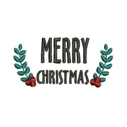 MERRY CHRISTMAS ON CHRISTMAS FRAMEWORK