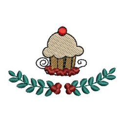 CUPCAKE DE LA NAVIDAD 2