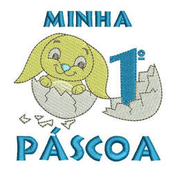 MINHA PRIMEIRA PÁSCOA MENINO