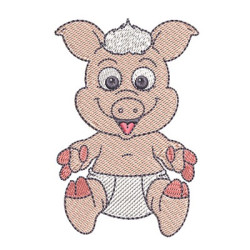 Embroidery Design Pork