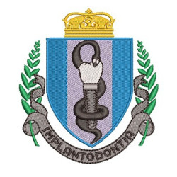 Embroidery Design Implantodontia Shield