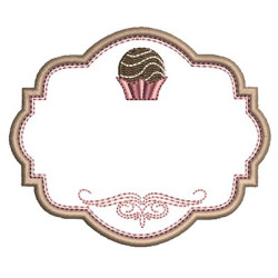 Embroidery Design Custom Frame For Chocolates