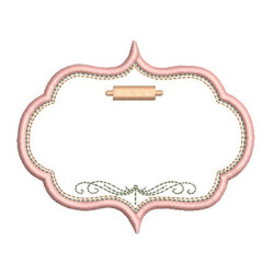 Embroidery Design Custom Frame For Cooker