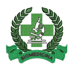 Matriz De Bordado Escudo Biomedicina