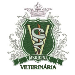 Embroidery Design Shell Veterinary Medicine 2