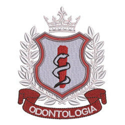 Matriz De Bordado Escudo Odontologia 6