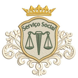 Matriz De Bordado Escudo Serviço Social 3