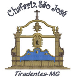 Embroidery Design Fountain Saint Joseph Brazil