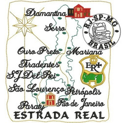 MAPA ESTRADA REAL 1