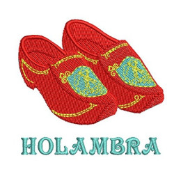 Diseño Para Bordado Zapatos Holambra