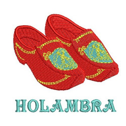 Matriz De Bordado Tamancos Holambra