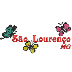 Diseño Para Bordado San Lorenzo Mariposas 2