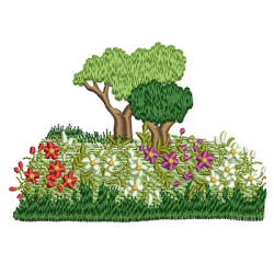 Matriz De Bordado Jardim Do éden 3
