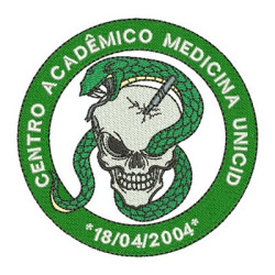 Embroidery Design Centro Académico Medicina Unicid