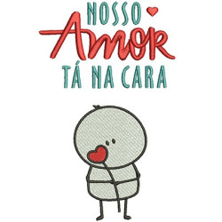 Matriz De Bordado Nosso Amor Tá Na Cara 3