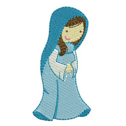 Diseño Para Bordado Maria  Crib 1