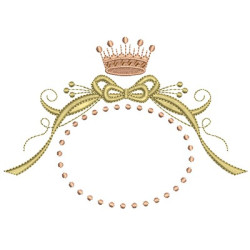 Embroidery Design Ball Frame With Tie 10