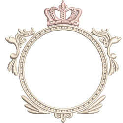 Diseño Para Bordado Marco Provenzal 198