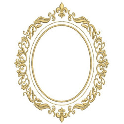 Diseño Para Bordado Marco Provenzal 199