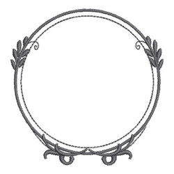 SIMPLE ROUND FRAME 1