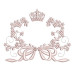 Floral Frame With Crown 3 March 2018