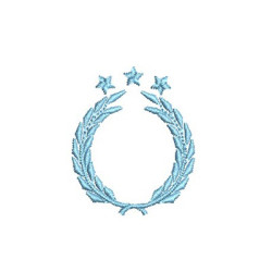 Diseño Para Bordado Moldura Ramo De Acacias 5