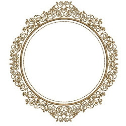 Embroidery Design Frame Provence 106