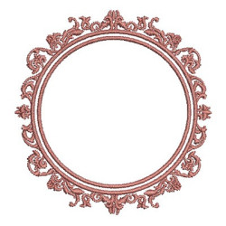Embroidery Design Frame Provence 109
