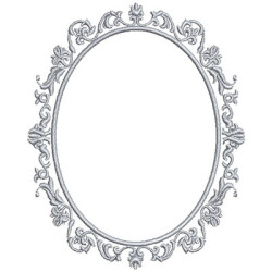 Embroidery Design Frame Provence 115