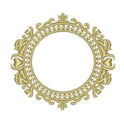 Embroidery Design Frame Provence 122