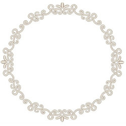 Embroidery Design Frame Provence 125
