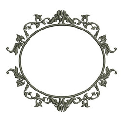 Embroidery Design Frame Provence 134