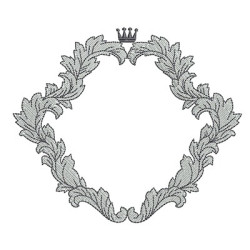 Embroidery Design Frame Provence 136