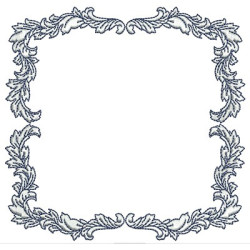 Embroidery Design Frame Provence 140